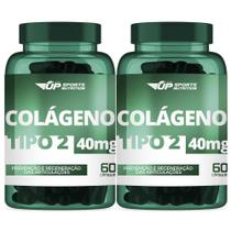 Kit 2 Colágeno Tipo 2 Ct-Ii 40Mg Com 60 Cápsulas Gelatinosas - Up Sports Nutrition