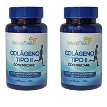 Kit 2 Colágeno Tipo II Condrecare 60 Cápsulas 500mg - NathurePro