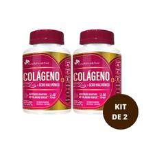 Kit 2 colageno verisol + acido hialuronico 750mg 120 caps