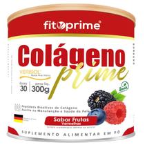 Kit 2 Colageno Verisol Fitoprime Lata 300G Frutas Vermelhas