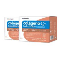 Kit 2 Colágeno Verisol + Q10 Maxinutri 30 Sachês Natural Kit 2 Colágeno Verisol + Q10 Maxinutri 30 Sachês Natural