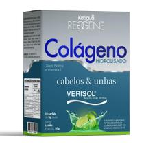 Kit 2 Colageno Verissol Sache 10X5G CABELOS / UNHA LIMAO