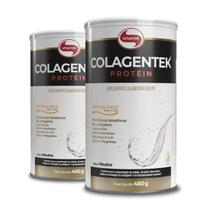 Kit 2 Colagentek Protein Vitafor Neutro 460g Kit 2 Colagentek Protein Vitafor Neutro 460g
