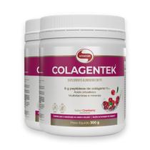 Kit 2 Colagentek Vitafor 300G Cranberry