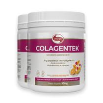 Kit 2 Colagentek Vitafor 300G Laranja Com Acerola Kit 2 Colagentek Vitafor 300G Laranja Com Acerola