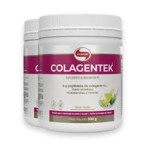 Kit 2 Colagentek Vitafor 300G Limão Kit 2 Colagentek Vitafor 300G Limão