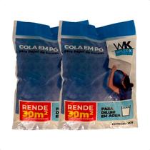 KIt 2 Colas Em Pó Para Papel De Parede 100gr - Wiler K