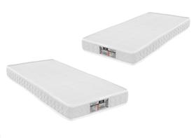 Kit 2 Colchão Solteiro Espuma D20 Sensor Cama Infantil 188x88