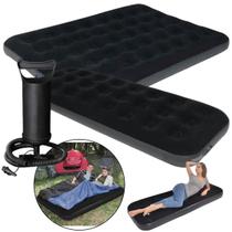 Kit 2 Colchões Inflavel Casal 300Kg Solteiro 150kg Bomba Ar