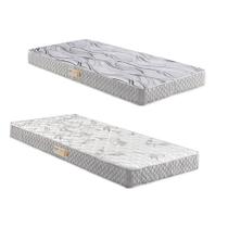 Kit 2 Colchões Solteiro Ecoline D-20 78x188x12 / D-23 88x188x14