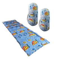 Kit 2 Colchonetes Acampamento Camping Solteiro Pesca 190x75