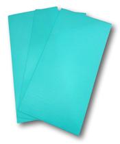 Kit 2 Colchonetes Eva Ginástica Yoga 100x50x1cm Verde Água