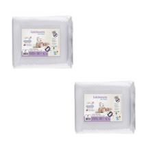 Kit 2 Colchonetes Para Moisés Bebê Capa Zíper Fibrasca - Laváveis
