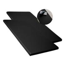Kit 2 colchonetes pilates/academia preto sc Kit 2 colchonetes pilates/academia preto sc
