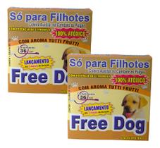 Kit 2 Coleira Antipulgas E Carrapatos Para Cães Filhotes Pet
