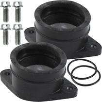 Kit 2 coletores de admissão CB400 1980 a 1983 CB450 CBR450 1984 a 1994 com parafusos e com oring
