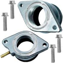 Kit 2 coletores de admissão XT600E XT600Z Tenere 1993 a 2005 com parafusos Yamaha direito e esquerdo