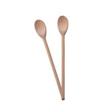 Kit 2 Colher De Pau Com 32cm Pegador Para Cozinha Multiuso Kit 2 Colher De Pau Com 32cm Pegador Para Cozinha Multiuso