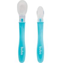 Kit 2 Colheres Azul Buba 11824