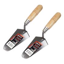 Kit 2 colheres de pedreiro bellota 6 polegadas ct reto Kit 2 colheres de pedreiro bellota 6 polegadas ct reto