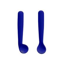 Kit 2 Colheres de Silicone Azul com Case Multikids Baby Kit 2 Colheres de Silicone Azul com Case Multikids Baby