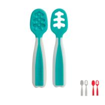 Kit 2 Colheres de Treinamento Autoalimentação Blw Bebê Buba