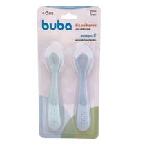 Kit 2 Colheres Em Silicone Estágio 2 ul 18828 - Buba