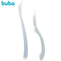 Kit 2 Colheres Em Silicone Fases 1 E 2 ul 18829 - Buba