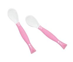 KIT 2 Colheres Infantis Articuláveis Clingo