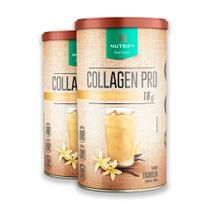 Kit 2 Collagen Colágeno Hidrolisado Nutrify Baunilha 450g