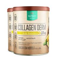 Kit 2 Collagen Derm Hialurônico Abacaxi com Hortelã Nutrify 330g