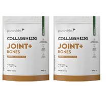 Kit 2 Collagen Pro Joint Bones 450g Colágeno 2 Proteína PuraVida