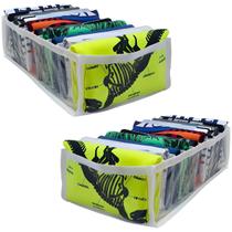 Kit 2 Colmeia Organizador de Gaveta para Bermudas, Camisetas Juvenis, Roupa Infantil Kit 2 Colmeia Organizador de Gaveta para Bermudas, Camisetas Juvenis, Roupa Infantil