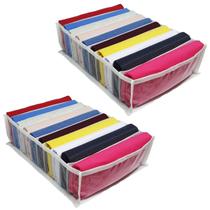 Kit 2 Colmeia Organizador de Gaveta para Camiseta, Calça Legging, Pijama de Verão Kit 2 Colmeia Organizador de Gaveta para Camiseta, Calça Legging, Pijama de Verão