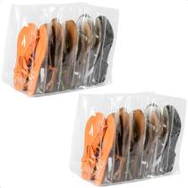Kit 2 Colmeia Organizadora Vertical Sapato Rasteirinha Sandália Chinelo Toalha 6 Nichos 21x30x40