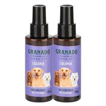Kit 2 Colônia Pet para Cachorro e Gato 120ml Perfume Água Granado Kit 2 Colônia Pet para Cachorro e Gato 120ml Perfume Água Granado