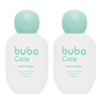 Kit 2 Colônias Bebê 100ml Baby Fresh Suave Sem Álcool Cheirinho De Paixão Buba Care