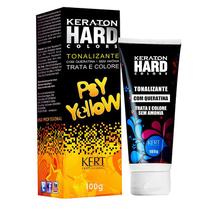 Kit 2 Coloração Keraton Hard Colors Psy Yellow