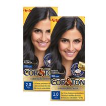 Kit 2 Coloração Niely Cor&Ton Preto 2.0 Kit 2 Coloração Niely Cor&Ton Preto 2.0