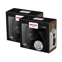 Kit 2 Combo Garrafa Térmica Café Chá Suporte Filtro Sanremo Kit 2 Combo Garrafa Térmica Café Chá Suporte Filtro Sanremo