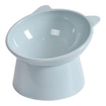 Kit 2 Comedouro Bebedouro Alto Elevado Postura Correta Gatos