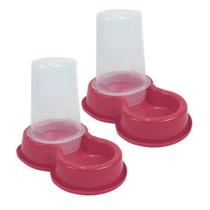 Kit 2 Comedouro Bebedouro Automático Anti Formiga 1,5l Médio