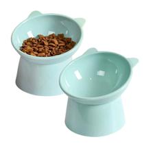 Kit 2 comedouro bebedouro elevado ergonômico para gatos e cães 300ml Kit 2 comedouro bebedouro elevado ergonômico para gatos e cães 300ml