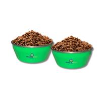 Kit 2 Comedouro Morapet Max Collor Pesado para Cães Gatos M