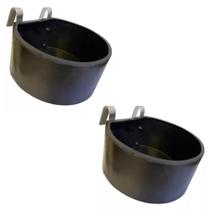 Kit 2 Comedouros 8 Litros Abecel Cachorro, Cabra, Carneiro, etc.