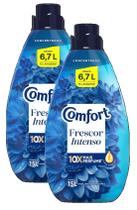 kit 2 Comfort Amaciante Concentrado Frescor Intenso 1,5L kit 2 Comfort Amaciante Concentrado Frescor Intenso 1,5L