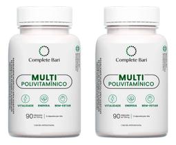 Kit 2 Complete Bari Multi Polivitamínico 90 Cápsulas Oring