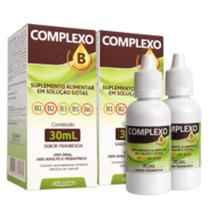 Kit 2 Complexo B Líquido em Gotas 30ml Arte Nativa