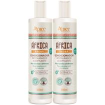 Kit 2 Condicionador África Baobá Apse Restaurador Acidificante Vegano Curvaturas 300ml