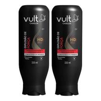 Kit 2 Condicionador Antiqueda para Crescimento Cabelos Explosão de Força 325ml Vult